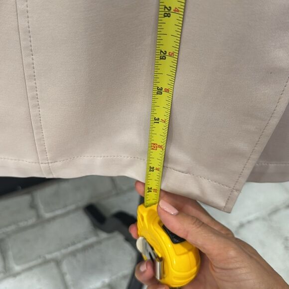 Calvin Klein hooded double-breasted water-resistant trench coat Large Cream - Picture 7 of 12